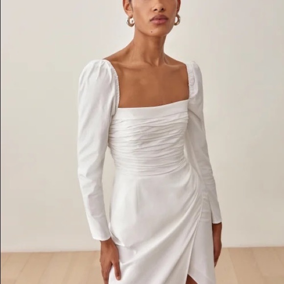 Reformation Isaac Dress, Size 6, *CUSTOM DYED* - Picture 4 of 5